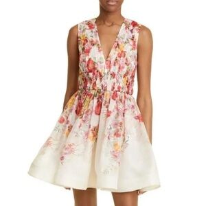 Zimmermann Pink Floral Dress